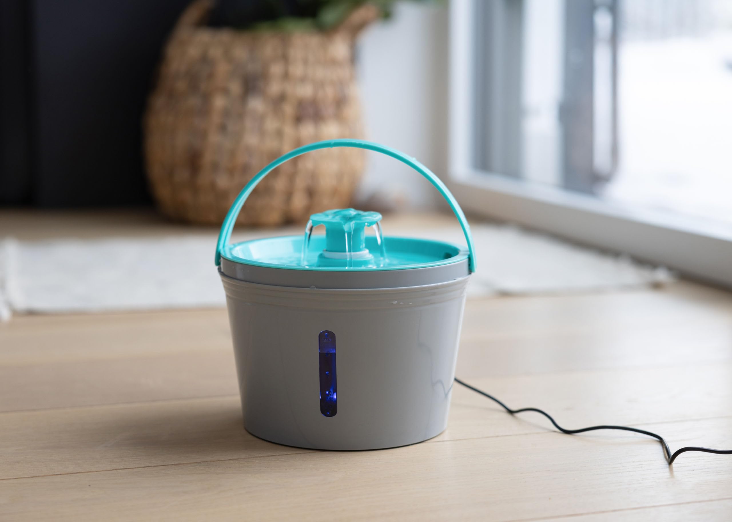 kerbl-pet-trinkbrunnen-1-6-l-grau-blau image 7