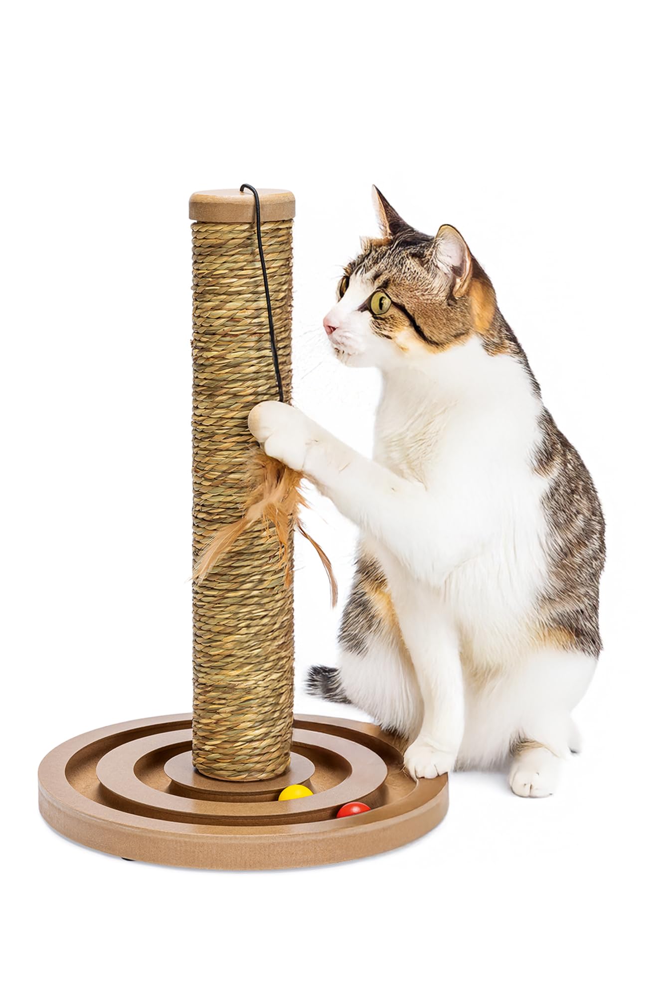 karlie-kratzbaum-seegras-brigitte-h-44-cm-30-cm-mit-spielzeug image 3