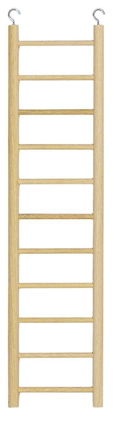 ferplast-scaletta-holzleiter-f-r-vogelk-fige-11-x-45-cm image 1