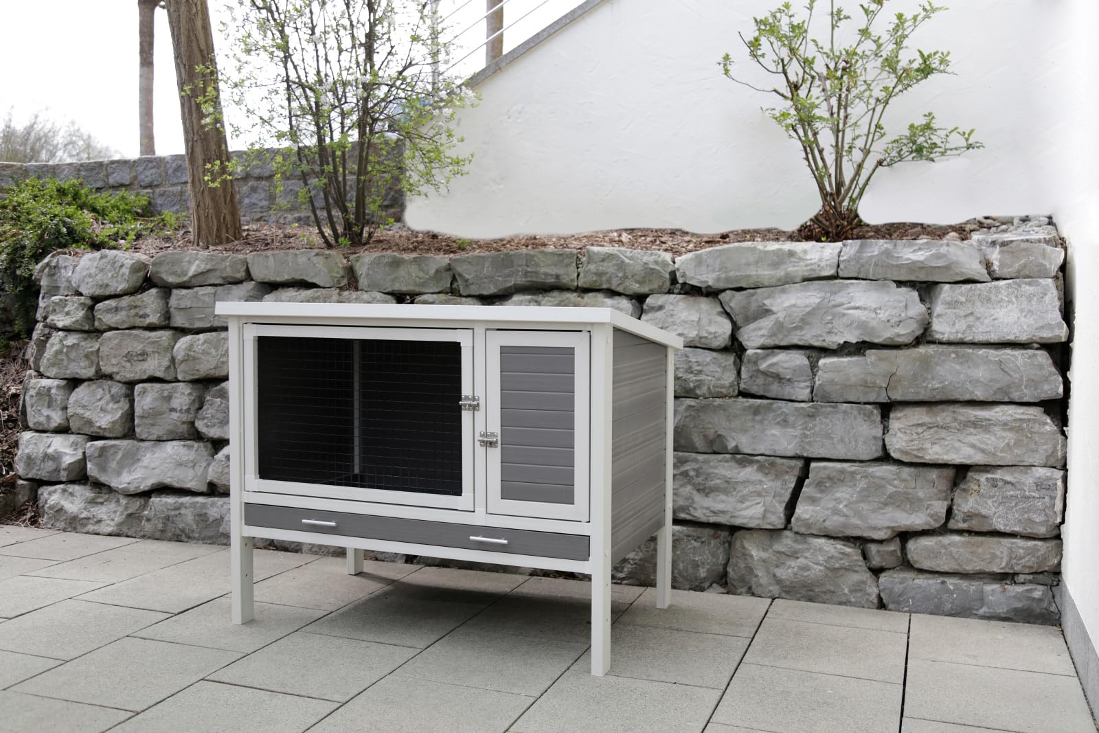 kerbl-pet-kunststoffstall-samy-xl-hasenstall-116-x-73-x-92-cm-wetterfest image 2
