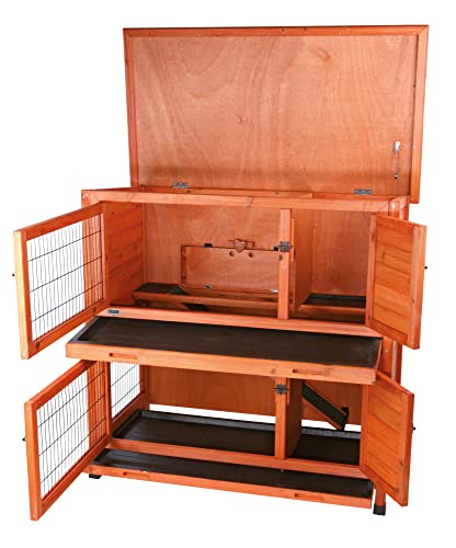 trixie-natura-kleintierstall-2-etagen-116-x-111-x-65-cm-braun image 8