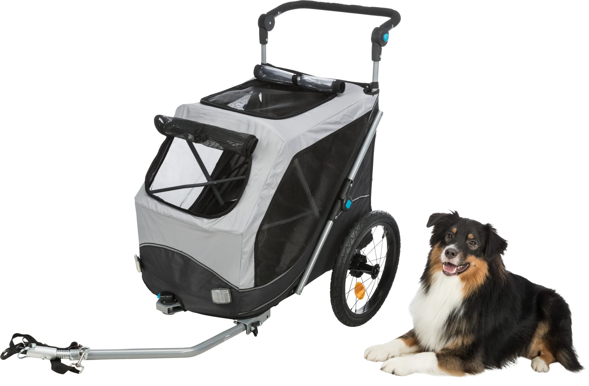 trixie-hunde-fahrradanh-nger-reflektierend-bis-22-kg-46x50x67-cm image 5