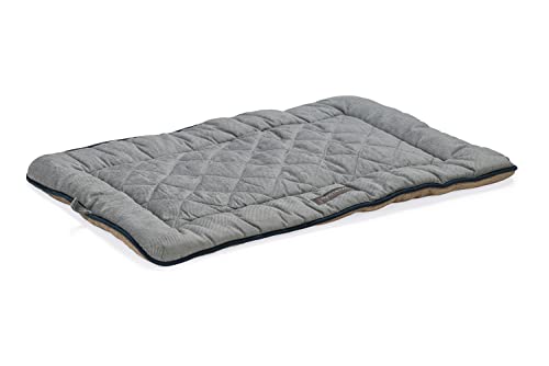 karlie-beeztees-dgs-nano-chenille-sleeper-cushion-lex-liegekissen-grau-49x36x3-5 image 8
