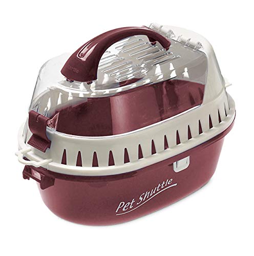 karlie-pet-shuttle-transportbox-s-kleintierbox-rot-35-x-25-x-22-cm image 3