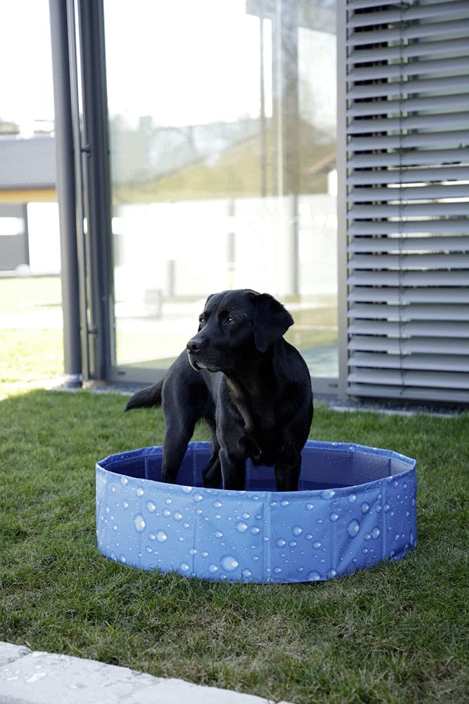 kerbl-pet-hundepool-bubble-blau-120-x-30-cm-kratzfestes-pvc image 8