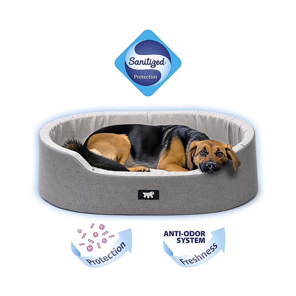 ferplast-hundebett-baumwolle-mit-sanitized-antibakteriellem-schutz-grau-65-x-46- image 3