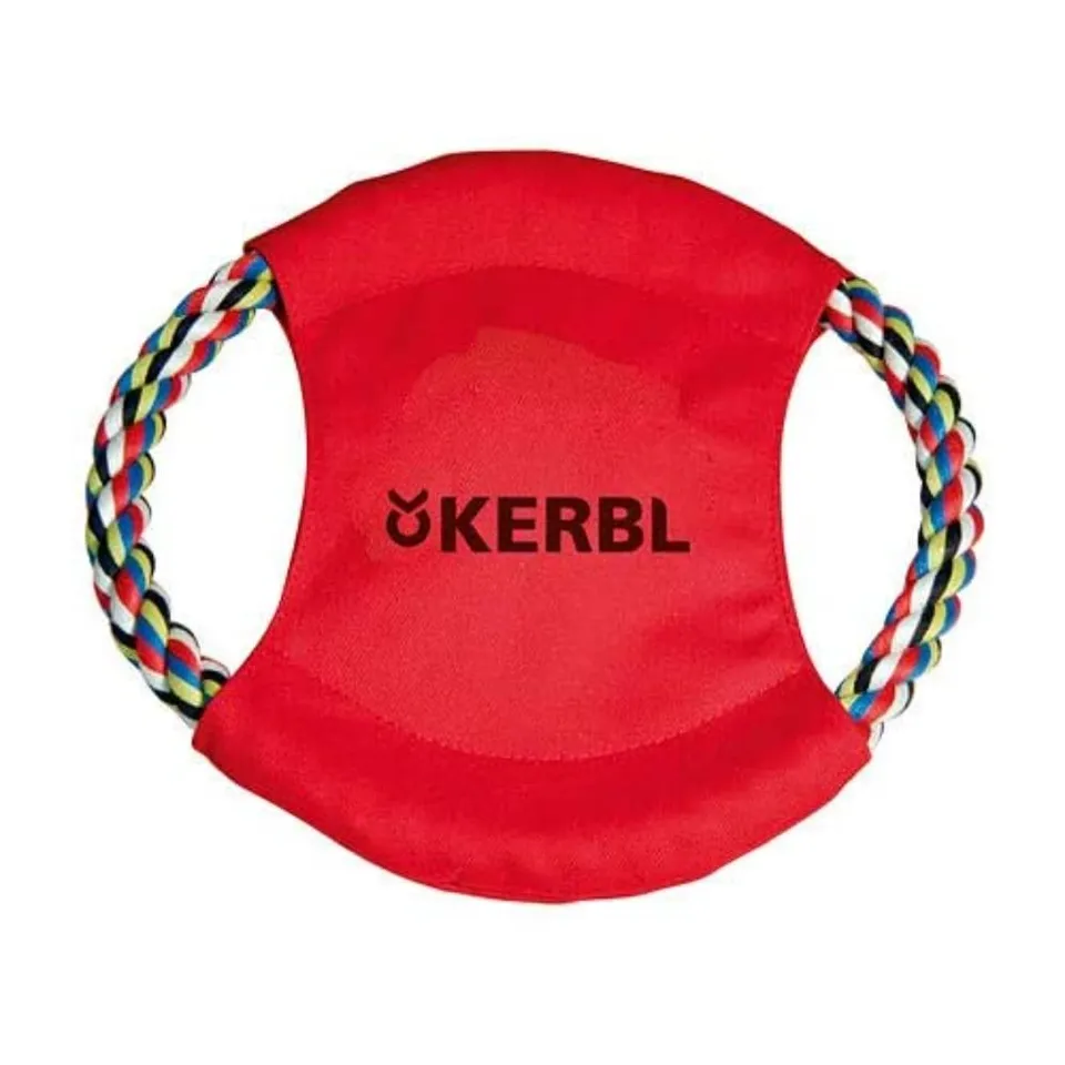 kerbl-pet-baumwollfrisbee-f-r-hunde-22-cm-mit-squeaker image 1