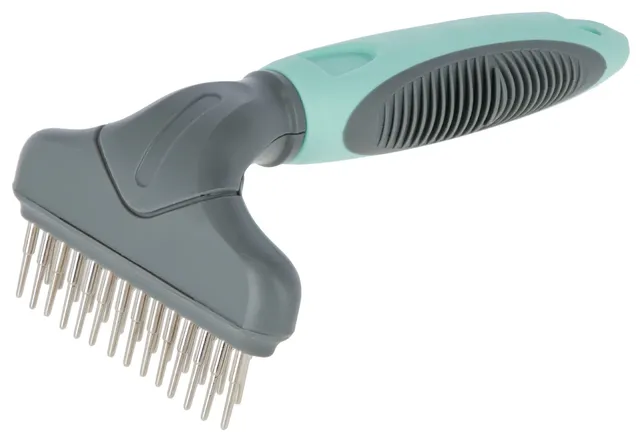kerbl-pet-entwirrungsstriegel-zweireihig-15-x-9-cm image 1