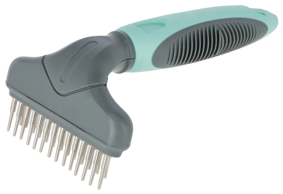 kerbl-pet-entwirrungsstriegel-zweireihig-15-x-9-cm image 1