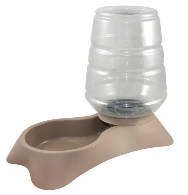 kerbl-pet-wasserspender-nuvola-taupe-11-l-kunststoff-f-r-hund-und-katze image 1