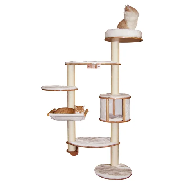 kerbl-pet-wandkratzbaum-dolomit-xl-wei-70x45x185-cm image 1