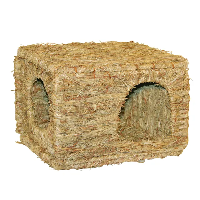 kerbl-pet-grashaus-xl-nagerhaus-aus-gras-37x30x28-cm image 1
