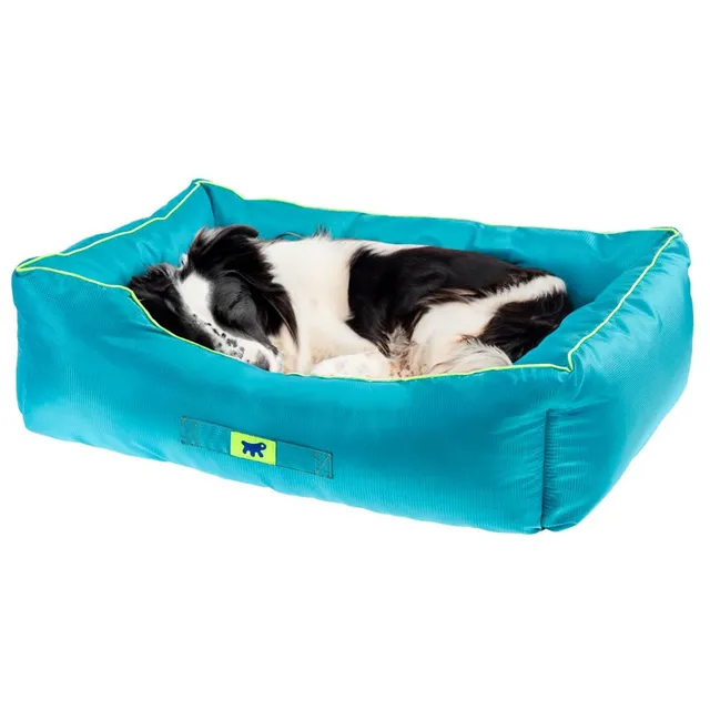 ferplast-hundekissen-hundematratze-78-x-56-x-h-22-cm-blau-wasserdicht-kratzfest image 1