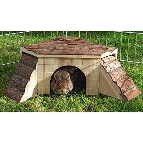 kerbl-pet-nagerhaus-37x37x16-cm-holz-natur-kaninchenhaus-mit-2-rampen image 8