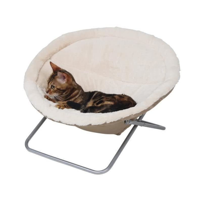 kerbl-pet-alice-katzenliegemulde-58-cm-beige-erh-hte-katzenliege-mit-softpl-sch image 3