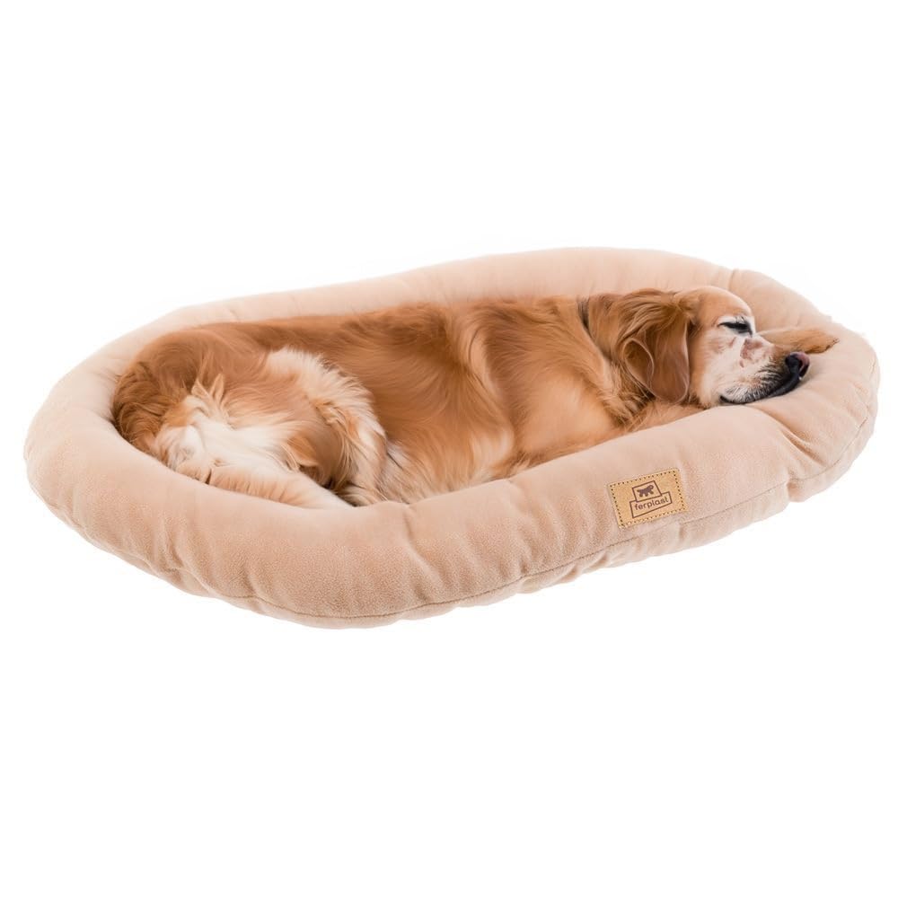 ferplast-relax-microfleece-hundebett-katzenkissen-43-x-30-cm-taupe image 4