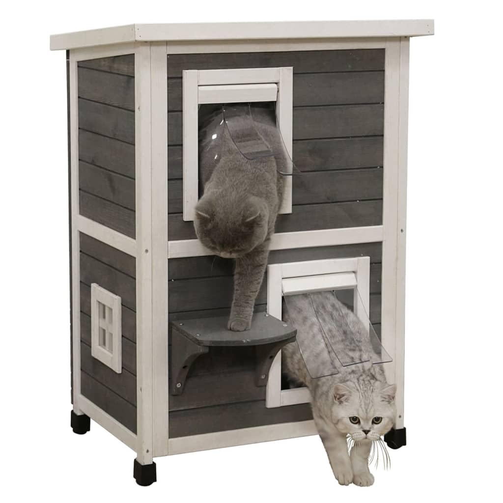 kerbl-pet-katzenhaus-family-57x55x80-cm image 6