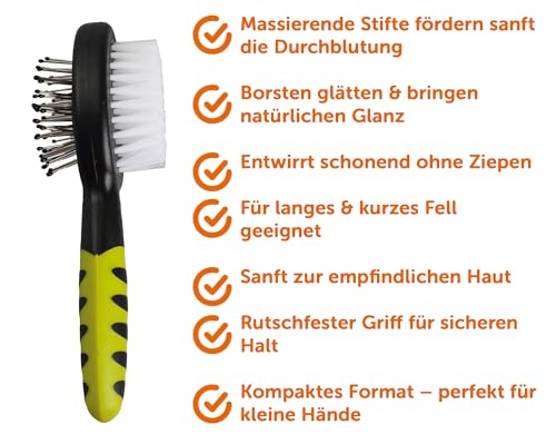 karlie-borsten-und-stiftb-rste-2-in-1-f-r-nager-gummi-schwarz-gr-n-14-5x4-5-cm image 7