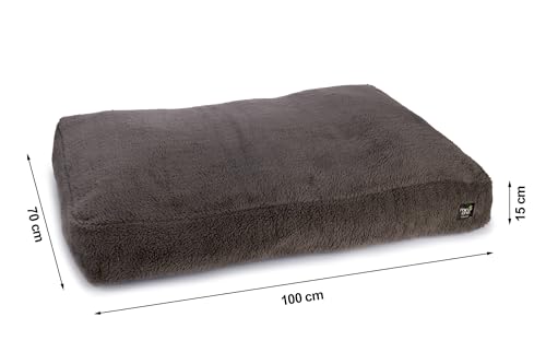 karlie-minus-one-hundebett-liegekissen-dunkelgrau-100x70x15-cm image 8