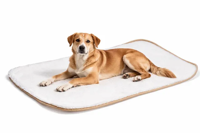 karlie-liegedecke-medifleece-70-x-100-cm-beige-hundedecke image 1