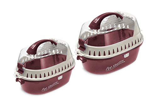 karlie-pet-shuttle-transportbox-s-kleintierbox-rot-35-x-25-x-22-cm image 4