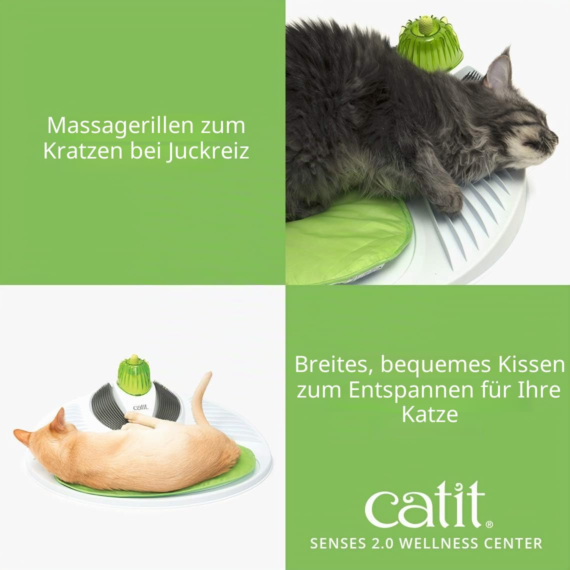 catit-senses-2-0-wellness-center-f-r-katzen-mit-massageb-rsten-und-katzenminze image 4