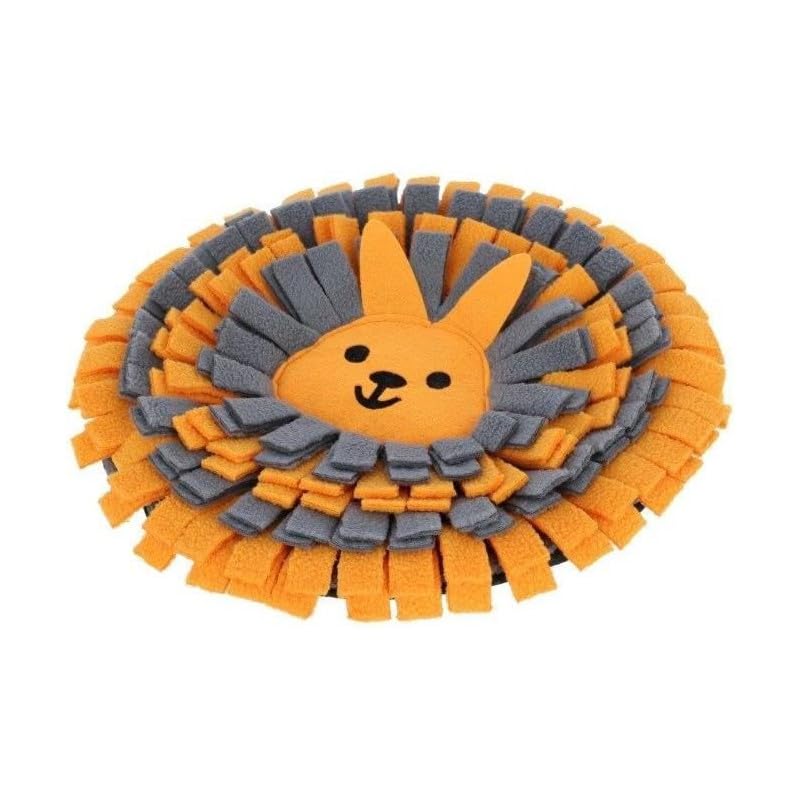 kerbl-pet-schn-ffelteppich-f-r-kaninchen-orange-grau-25-cm-faltbarer-snufflemat image 7