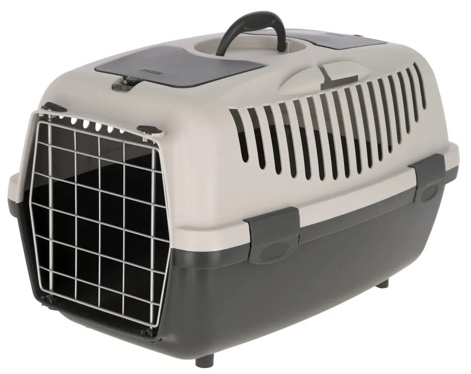 kerbl-gulliver-transportbox-55-x-36-x-35-cm-f-r-katzen-und-kleintiere-hellgrau-d image 1