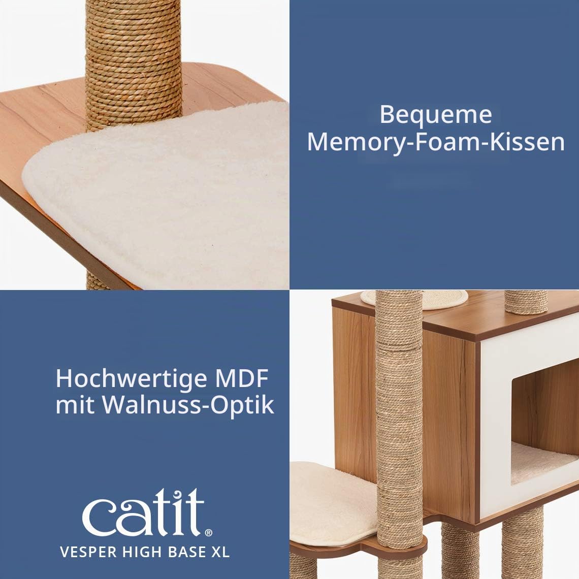 catit-vesper-high-base-xl-katzenm-bel-in-walnuss-kubus-h-hle-mit-3-plattformen image 3