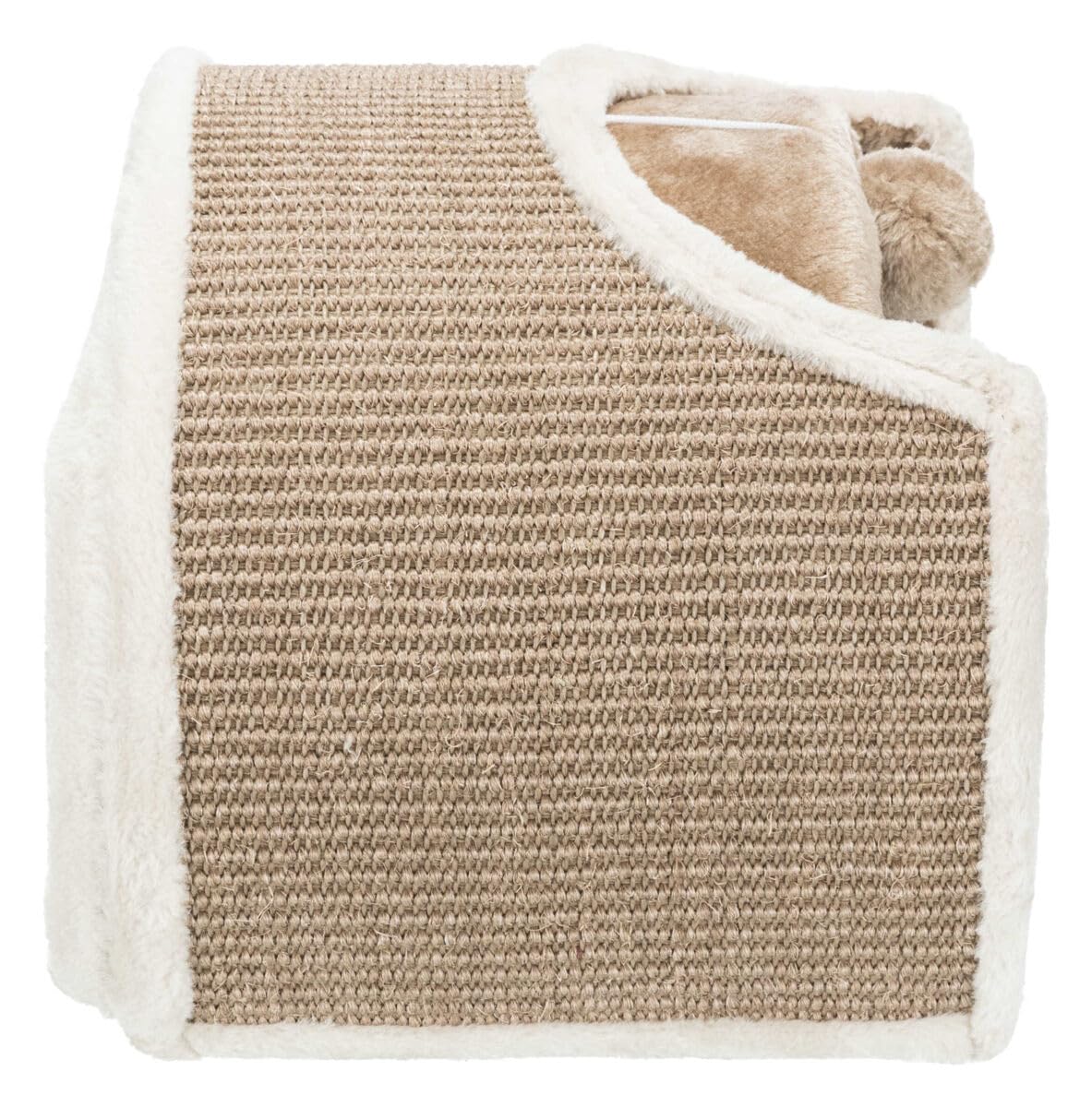 trixie-43004-kratztunnel-f-r-katzen-110-x-30-x-38-cm-lichtgrau-braun-taupe image 6