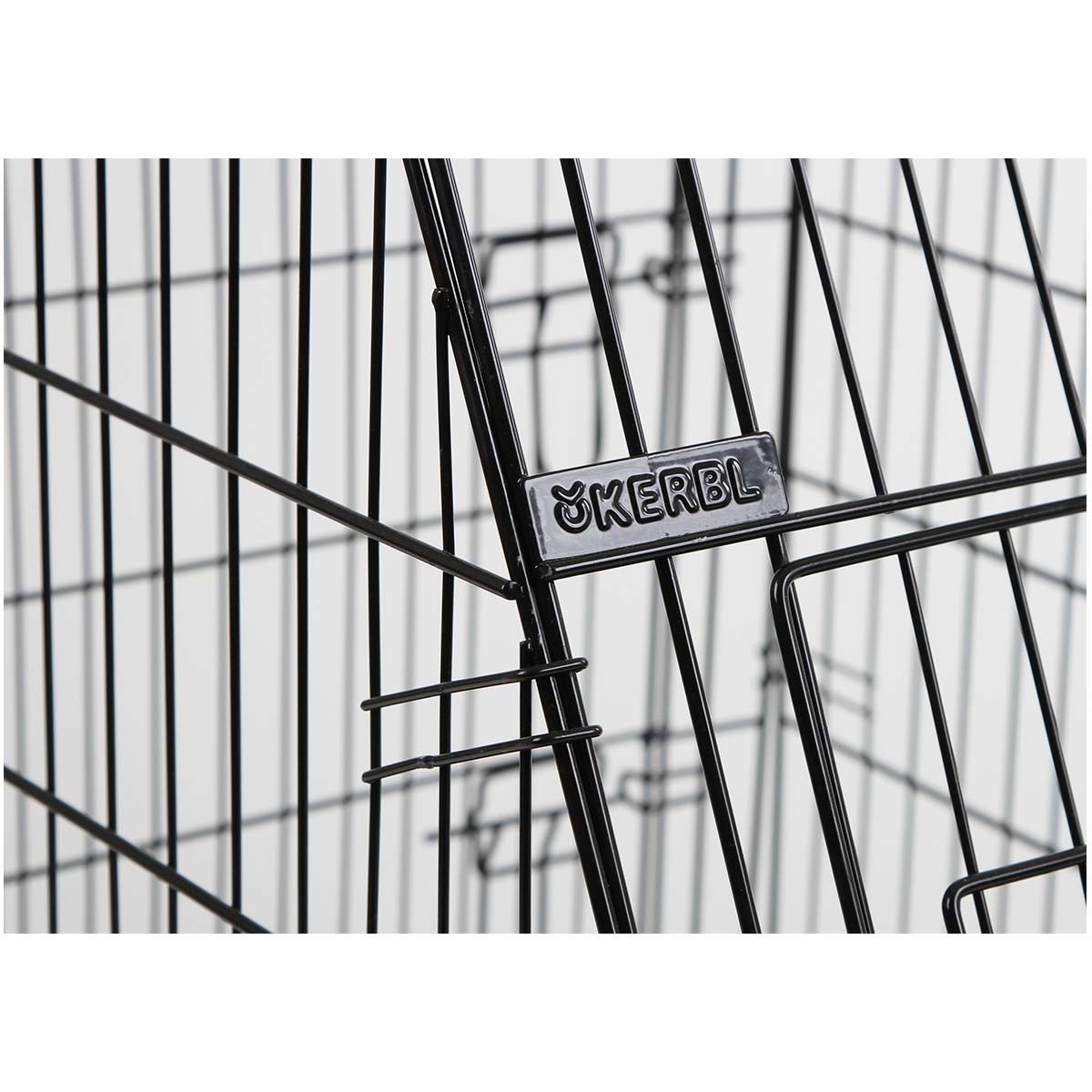 kerbl-pet-gittertransportbox-schwarz-107-x-74-x-85-cm-2-t-ren image 3