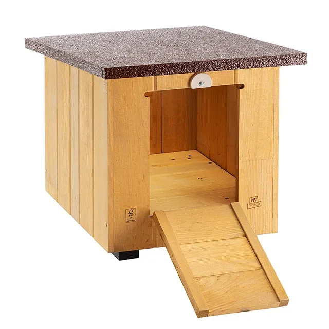 ferplast-baita-40-outdoor-hundeh-tte-aus-fsc-holz-39-x-42-x-44-cm image 1