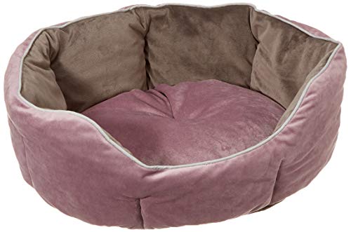 ferplast-queen-45-hundesofa-katzenbett-aus-samt-44-x-40-x-h-16-cm-rosa image 4