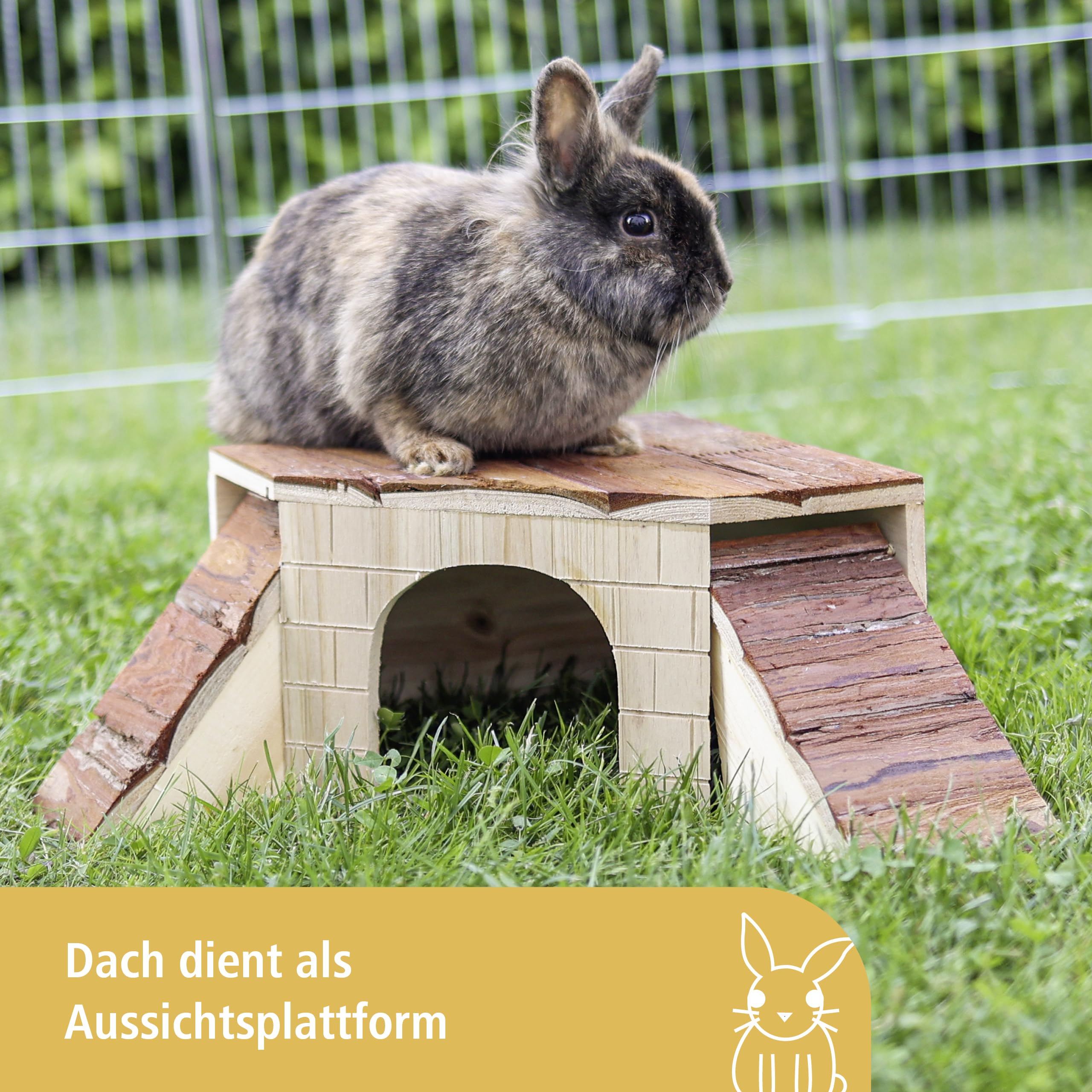 kerbl-pet-nagerhaus-37x37x16-cm-holz-natur-kaninchenhaus-mit-2-rampen image 3