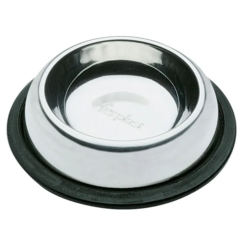 ferplast-nova-edelstahl-napf-rostfrei-200-ml-15-5-x-3-4-cm-f-r-hund-und-katze image 1