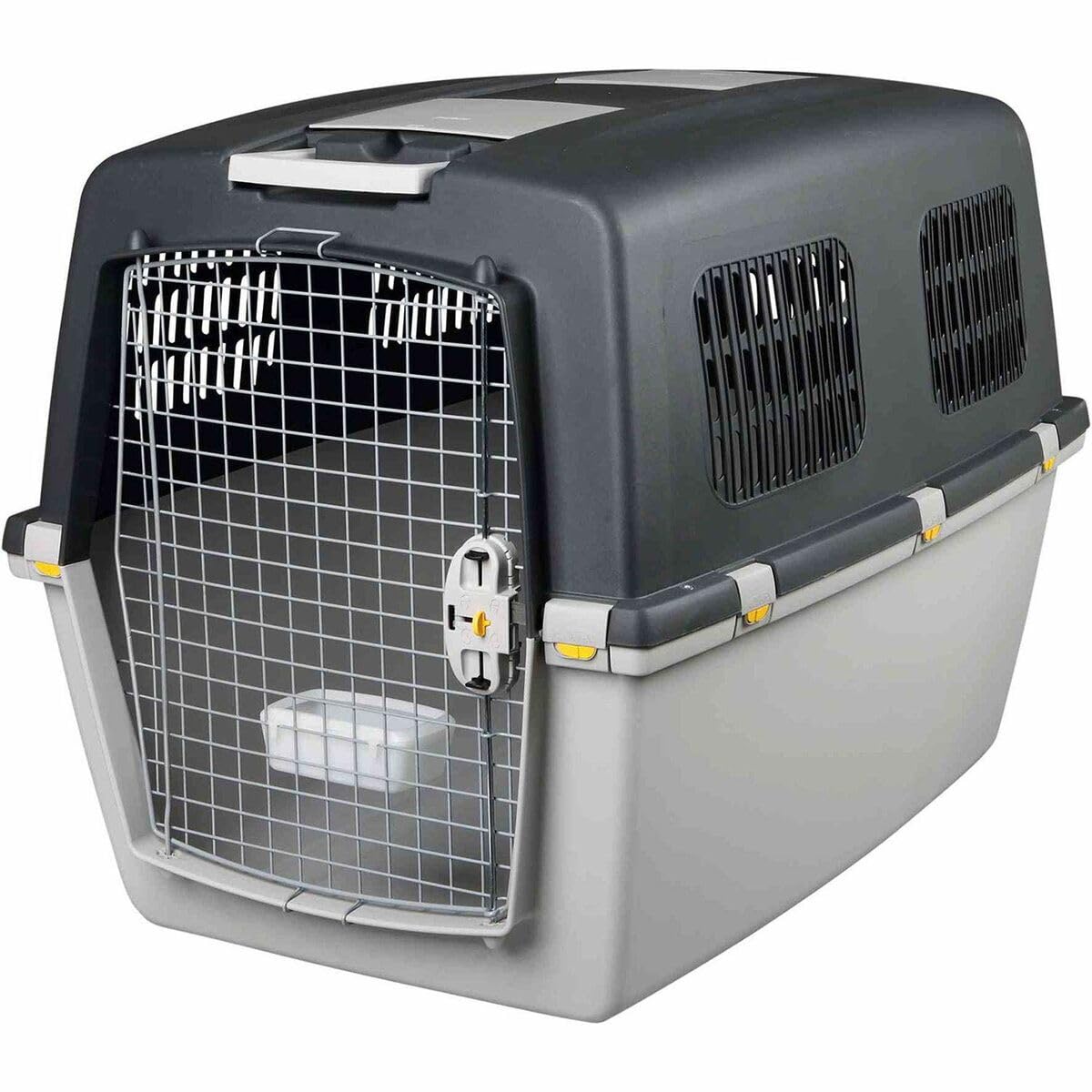 kerbl-gulliver-7-iata-transportbox-102-x-72-x-76-cm-mit-metallt-r-reisebox-f-r-g image 1