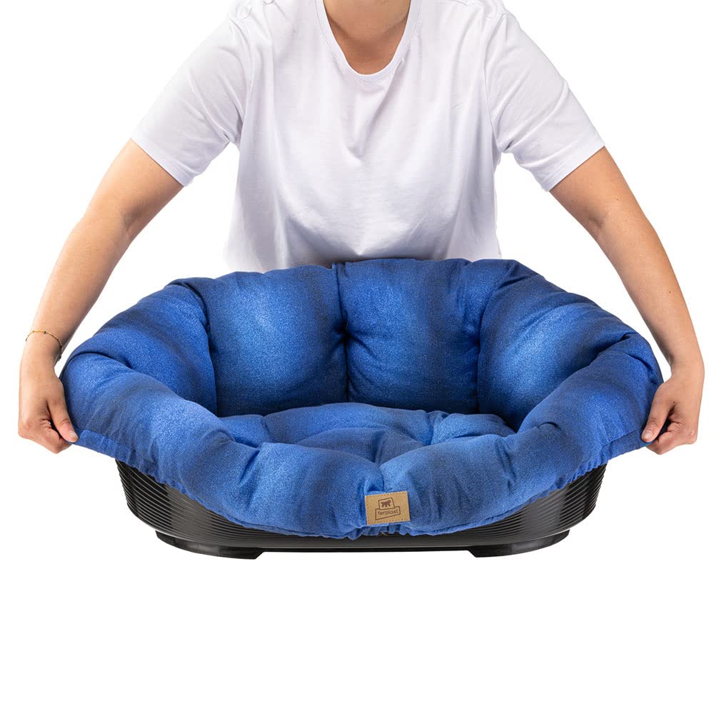 ferplast-sofa-4-kunststoff-korb-64-x-48-x-25-cm-jeans-mit-baumwollkissen image 5