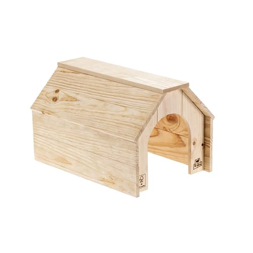 ferplast-hidda-l-kleintierhaus-aus-fsc-holz-39-x-28-x-h-25-cm image 5