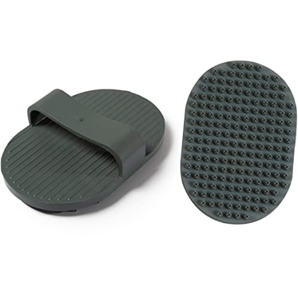 karlie-ovale-gummib-rste-13-5x9x2-5-cm-grau-hundeb-rste image 1