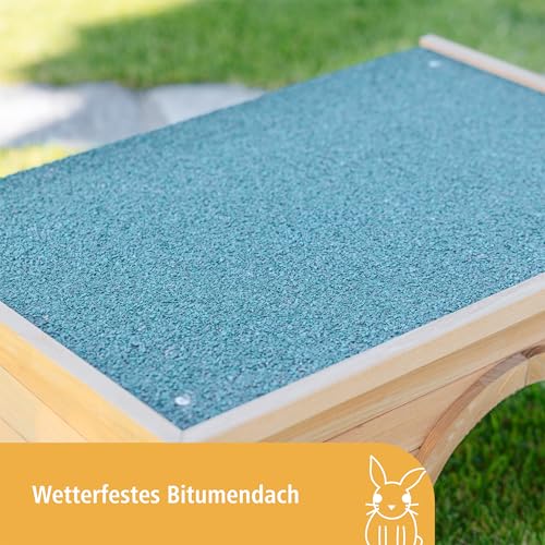 kerbl-pet-nagerhaus-59-x-39-x-30-cm-fichte-mit-bitumendach image 7
