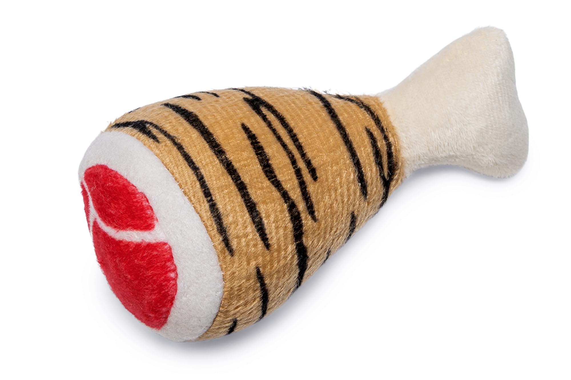 karlie-keule-hundespielzeug-pl-sch-tiger-14x8x6-cm image 1