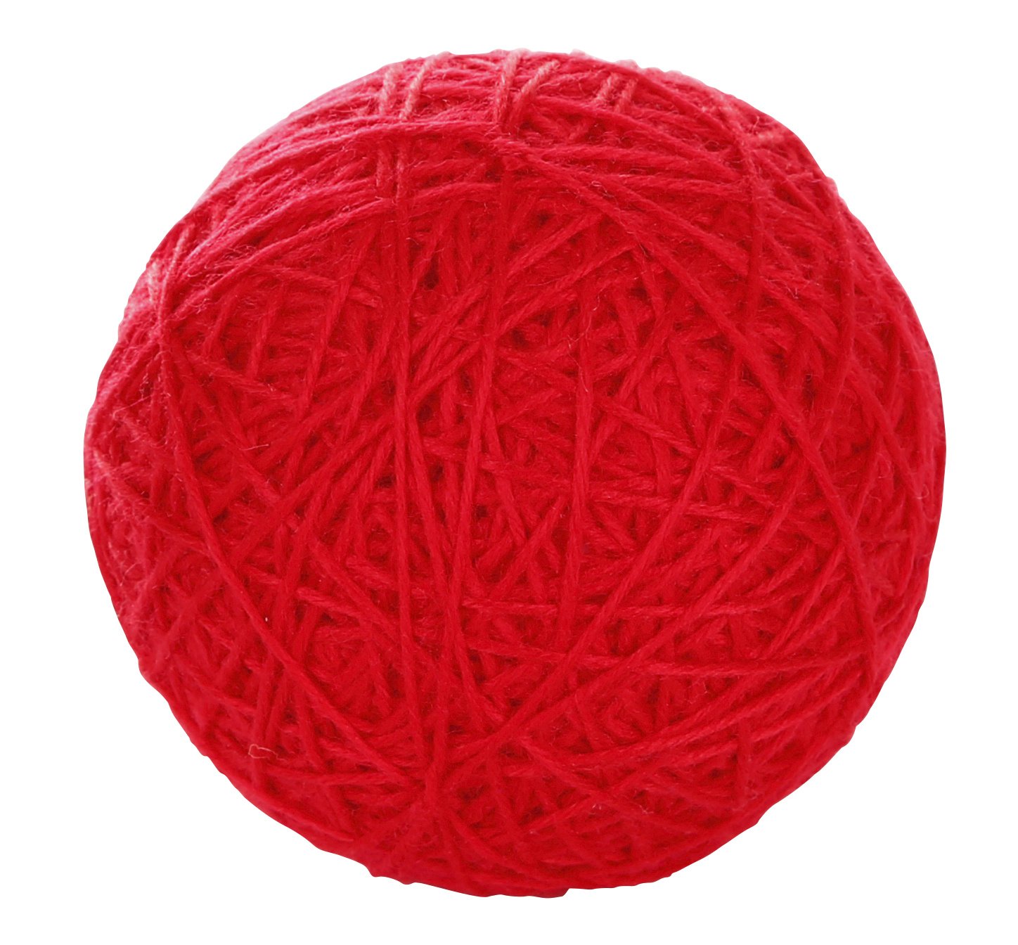 kerbl-pet-wollspielball-10-cm-rot-katzenspielball-mit-rassel image 1