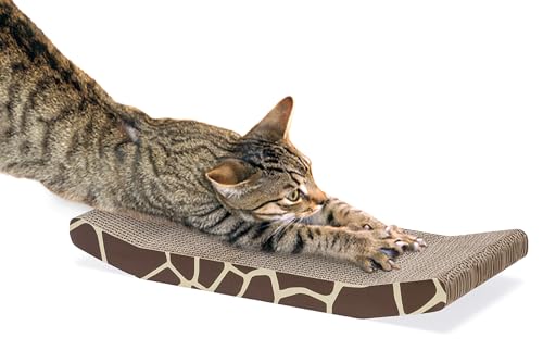 karlie-kratzbrett-giraffe-aus-karton-44-x-21-5-x-5-5-cm-mit-catnip image 7