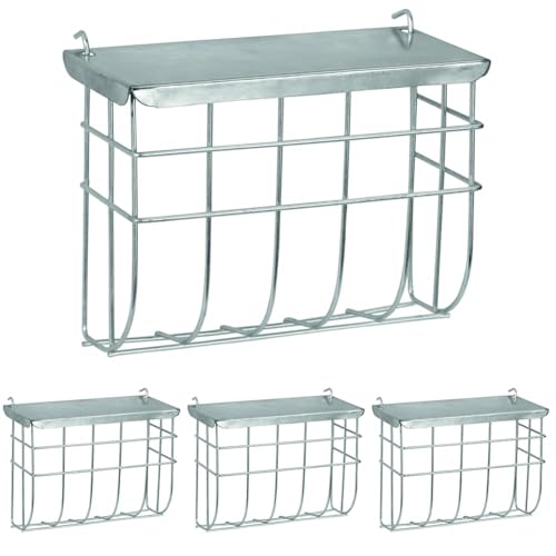 kerbl-pet-heuraufe-25-x-9-x-17-cm-verzinktes-metall-mit-deckel-zum-einh-ngen image 8