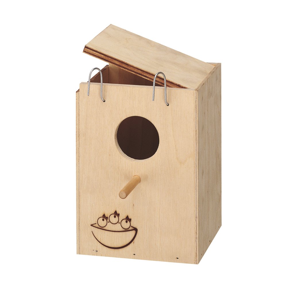 ferplast-vogelnest-nistkasten-aus-fsc-holz-f-r-au-en-13-x-12-x-h-17-cm image 1