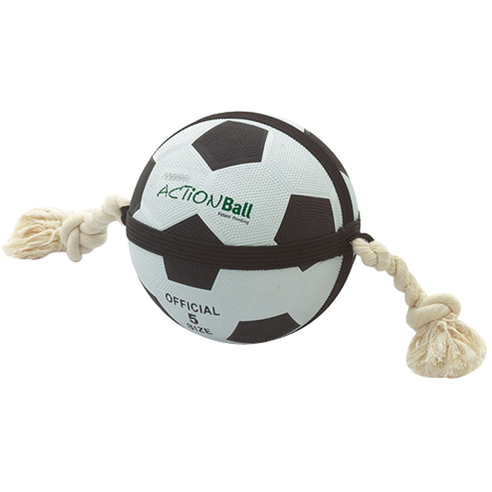 karlie-action-ball-fu-und-basketball-22-cm-schwarz-wei image 1