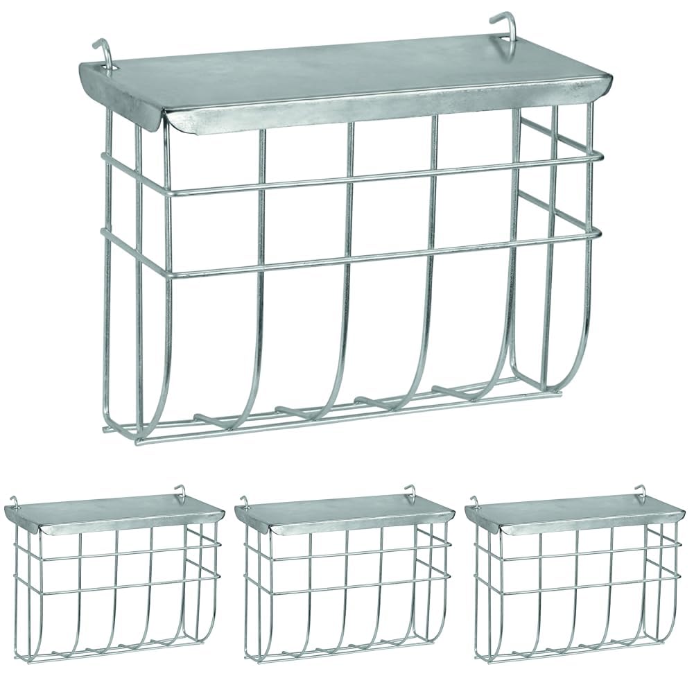 kerbl-pet-heuraufe-25-x-9-x-17-cm-verzinktes-metall-mit-deckel-zum-einh-ngen image 4