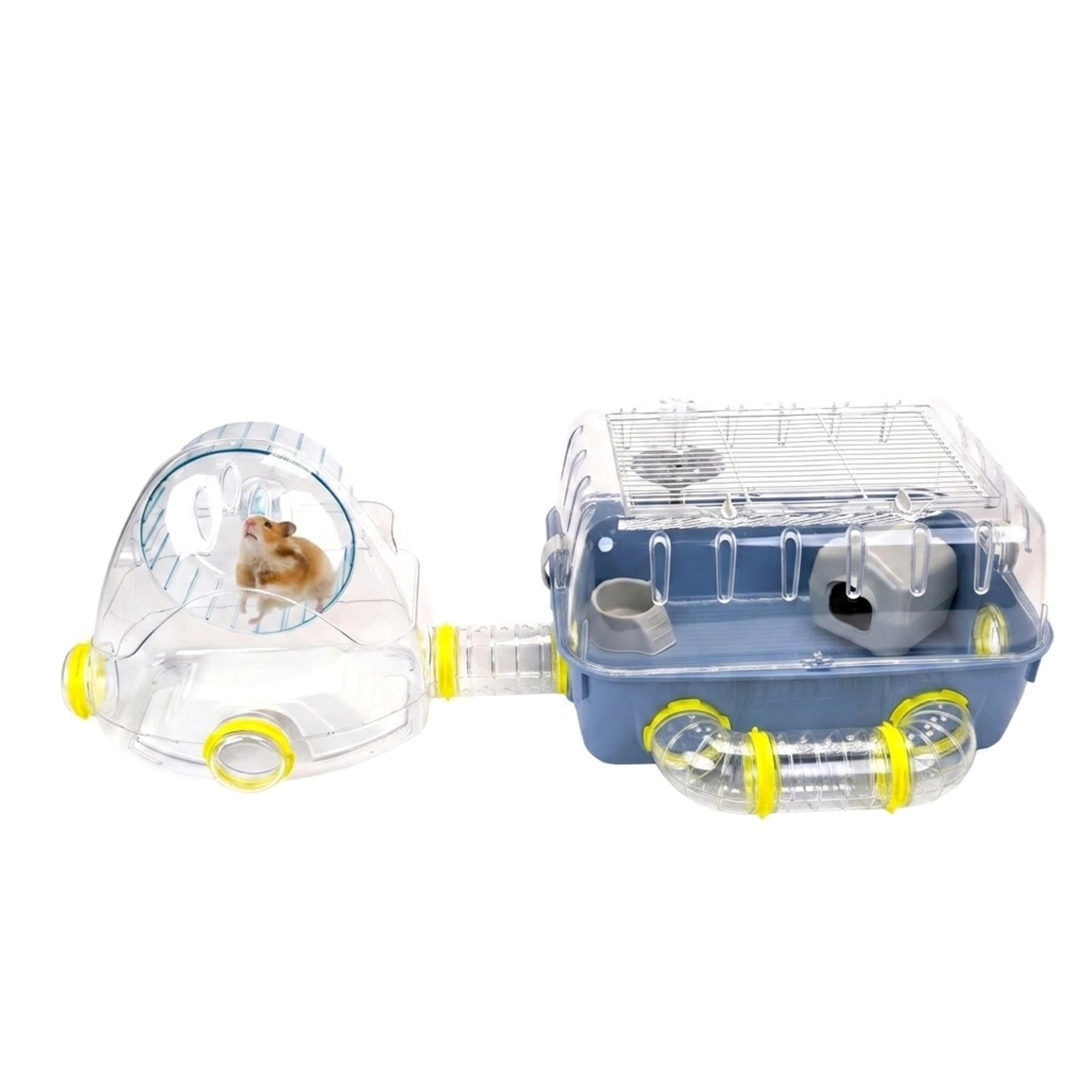 ferplast-hamsterk-fig-combi-2-mit-r-hren-fitnessstudio-79-5-x-29-5-x-26-3-cm-bla image 1