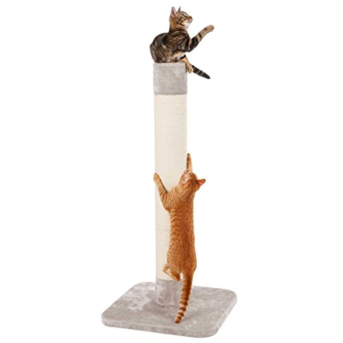 kerbl-pet-kratzs-ule-opal-jute-grau-56-x-56-x-119-cm-f-r-gro-e-katzen image 3