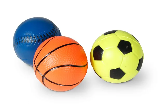 karlie-neonb-lle-hundespielzeug-6-cm-display-farblich-sortiert-baseball-basketba image 1